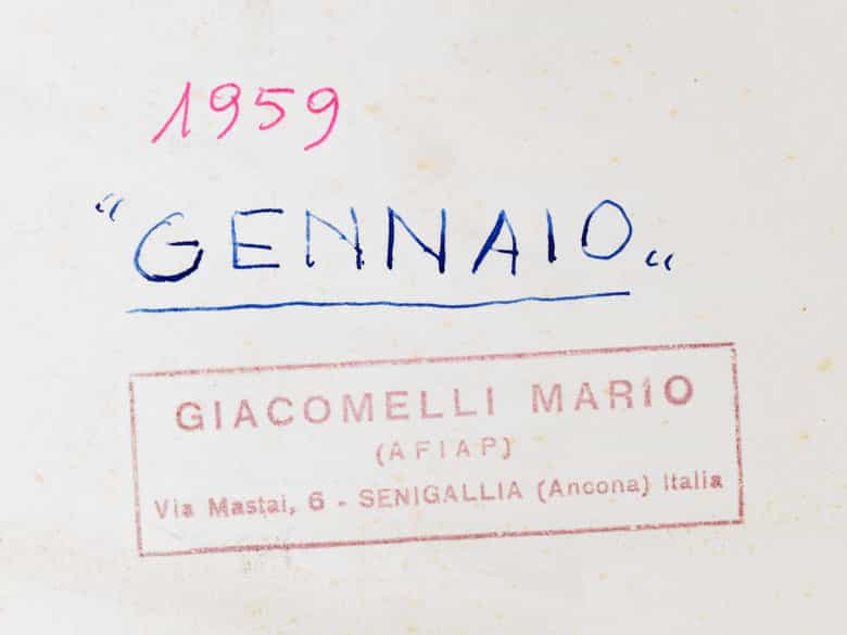 Detailabbildung: Mario Giacomelli, 1925 – 2000 Senigallia