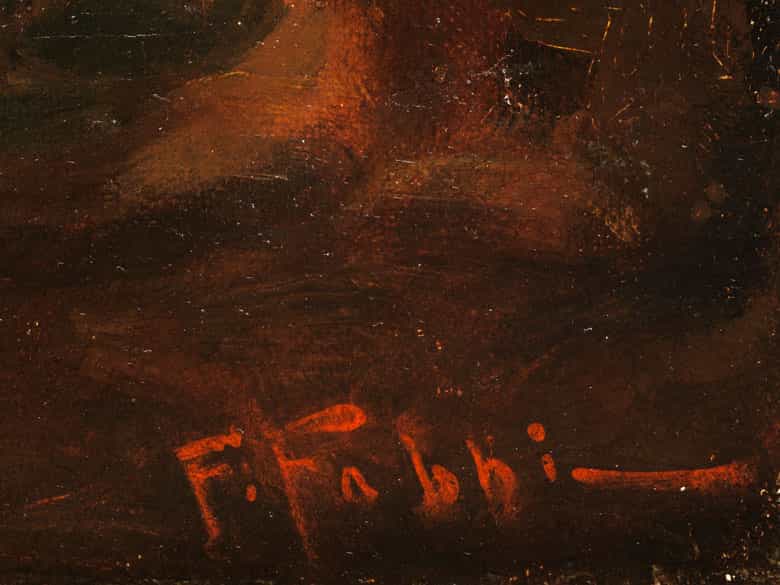 Detailabbildung:  Fabio Fabbi, 1861 – 1946