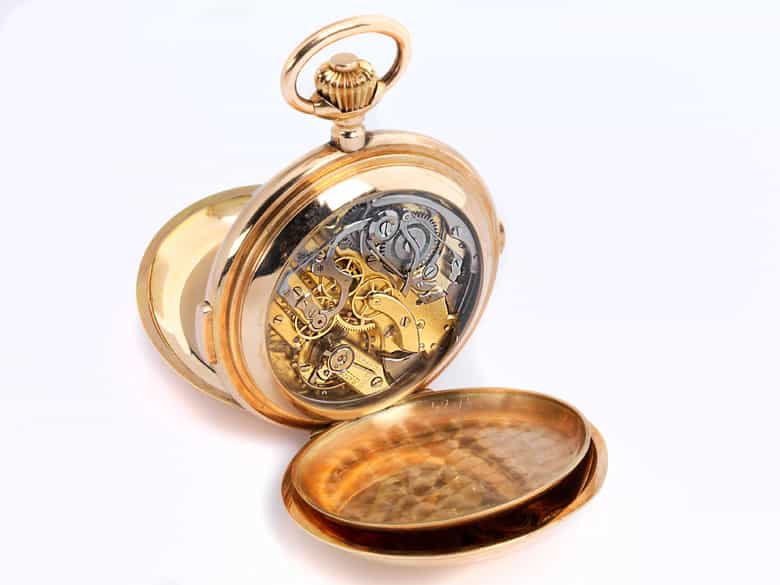 Detailabbildung: Herren-Savonette, 14 kt, Curet Gold