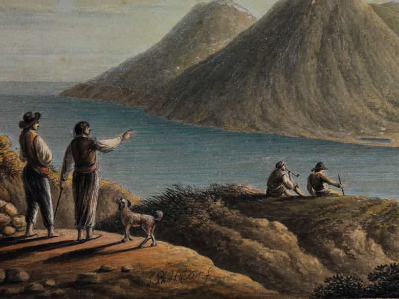 Detailabbildung: Jacob Philipp Hackert, 1737 Prenzlau – 1807 Florenz