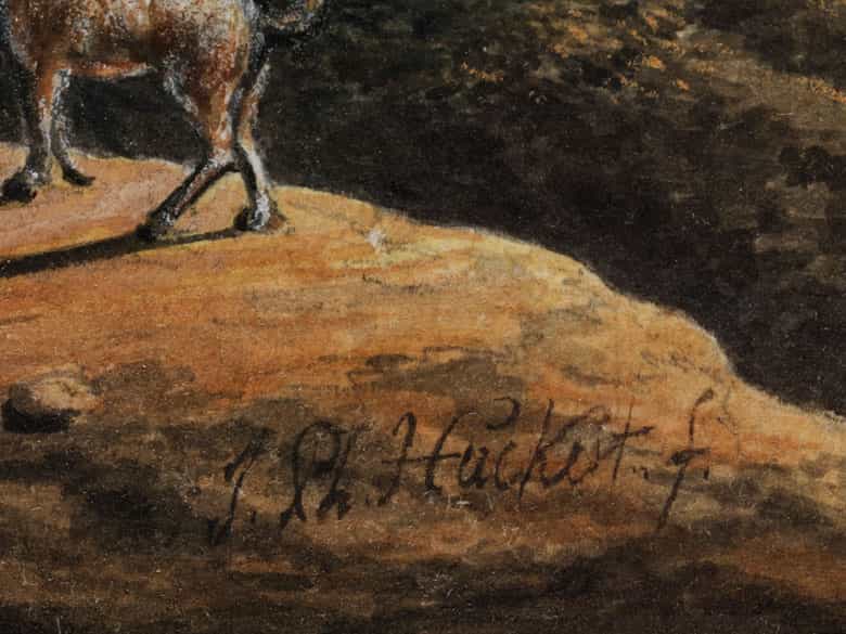 Detailabbildung: Jacob Philipp Hackert, 1737 Prenzlau – 1807 Florenz