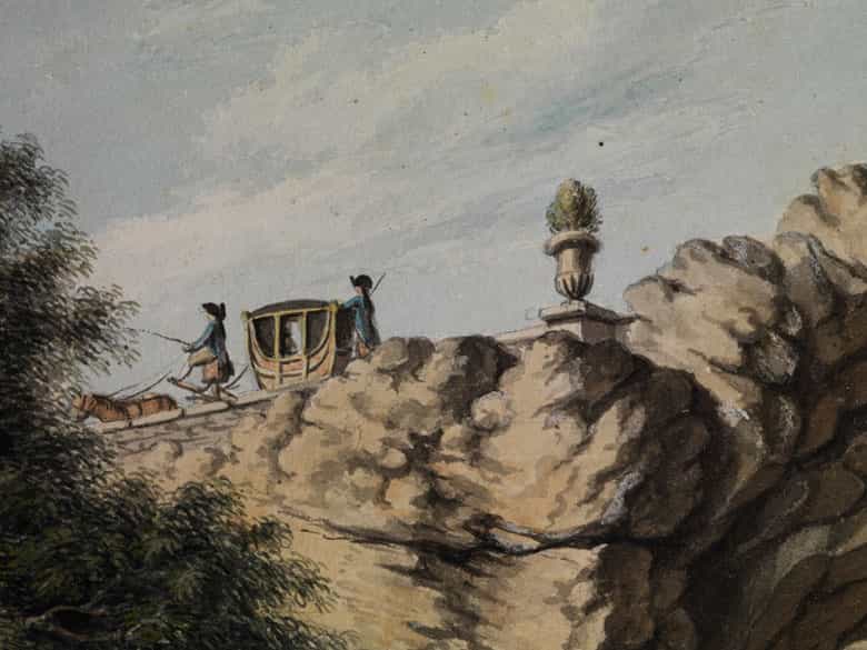 Detailabbildung: Jacob Philipp Hackert, 1737 Prenzlau – 1807 Florenz