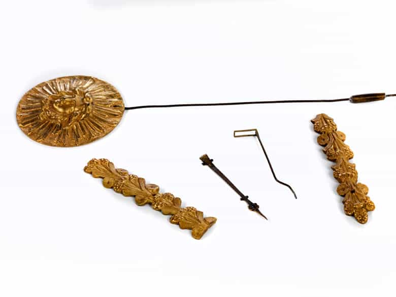 Detailabbildung:  Französische Kaminuhr