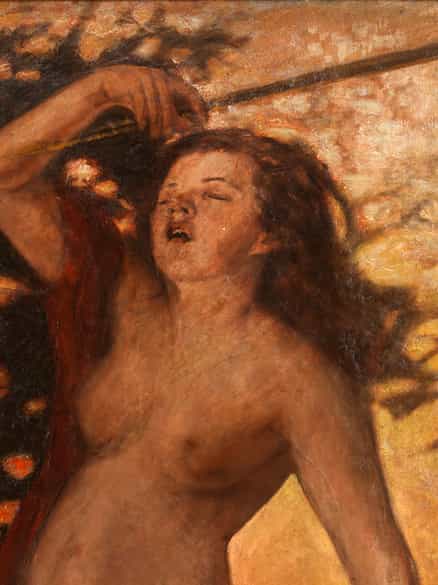 Detailabbildung:  Jugendstilmaler um 1900