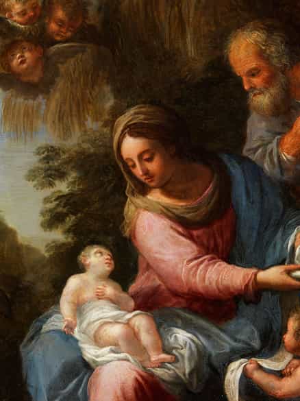 Detailabbildung: Carlo Maratta, 1625 Camerano – 1713 Rom, zug./ Schule des 