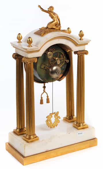 Detailabbildung:  Berliner Kaminuhr