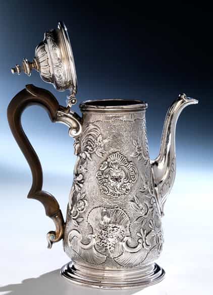 Detailabbildung:  Londoner Kaffeekanne