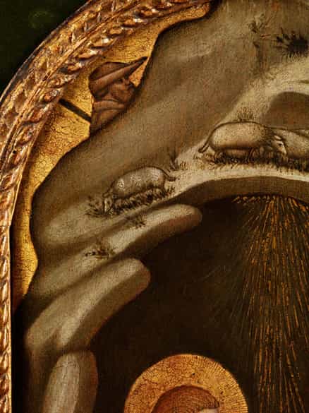 Detailabbildung:  Meister der italienischen Schule des 15. Jahrhunderts