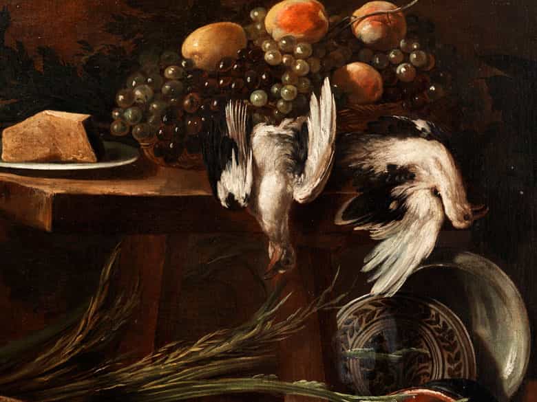 Detailabbildung: Giuseppe Recco, 1634 Neapel - 1695 Alicante, zug.