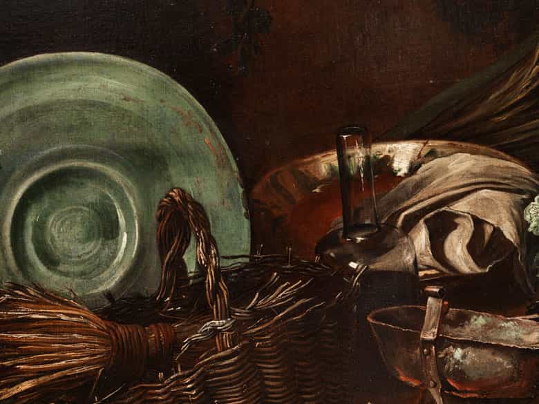 Detailabbildung: Giuseppe Recco, 1634 Neapel - 1695 Alicante, zug.