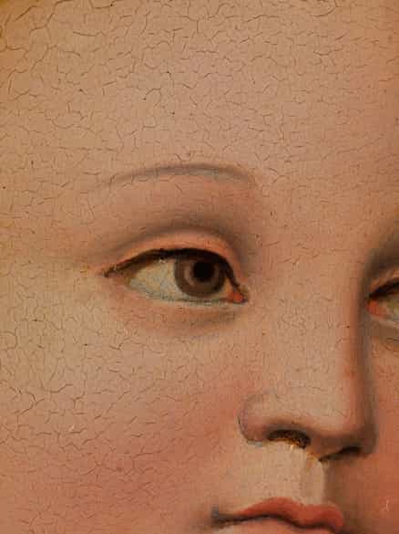 Detailabbildung: Francesco Raibolini, genannt Francesco Francia, 1450 - 1517, möglicherweise unter Mitwirkung der Werkstatt oder des Sohnes Giacomo Francia