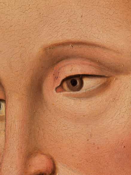 Detailabbildung: Francesco Raibolini, genannt Francesco Francia, 1450 - 1517, möglicherweise unter Mitwirkung der Werkstatt oder des Sohnes Giacomo Francia