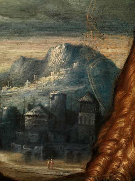 Detailabbildung:  Benvenuto Tisi da Garofalo, ca. 1481 Garofalo - 1559 Ferrara, zug.