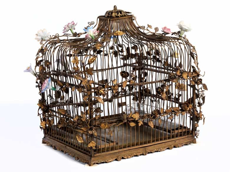 Detailabbildung: Seltener Vogelkäfig
