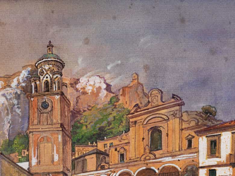 Detailabbildung:  Giacinto Gigante, 1806 - 1876