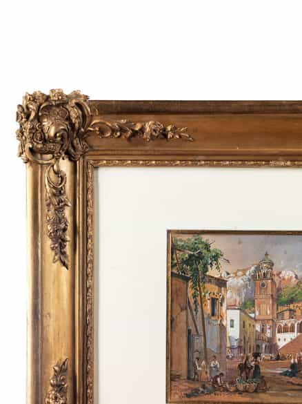 Detailabbildung:  Giacinto Gigante, 1806 - 1876