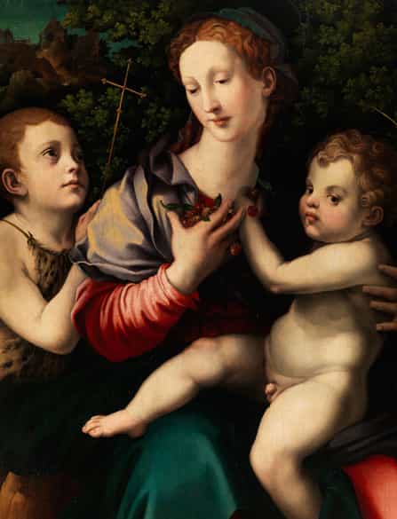 Detailabbildung:  Michele Tosini, 1503 - 1577, zug. 