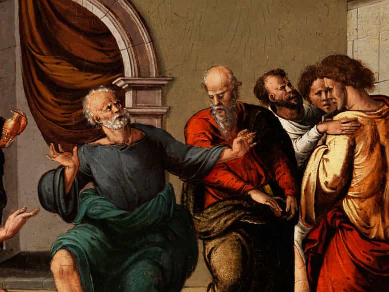 Detailabbildung:  Italo-flämischer Maler