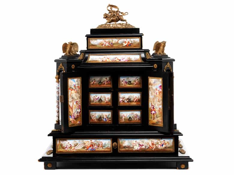 Detailabbildung: † Imposantes Schmuckkabinett, Hermann Ratzersdorfer, zug.