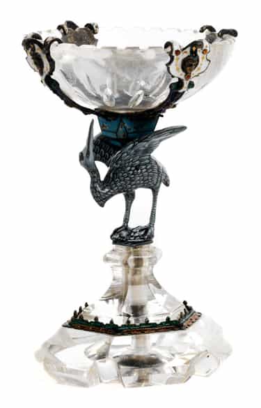 Detailabbildung: † Zierliche Bergkristalltazza