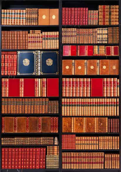 Detailabbildung: † Eine Bibliothek des 18. und 19. Jahrhunderts