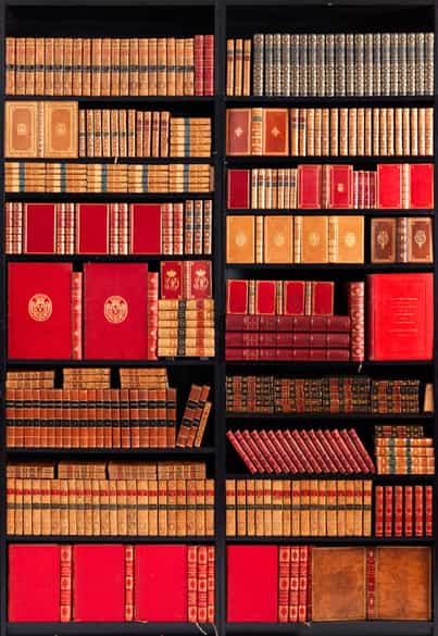 Detailabbildung: † Eine Bibliothek des 18. und 19. Jahrhunderts