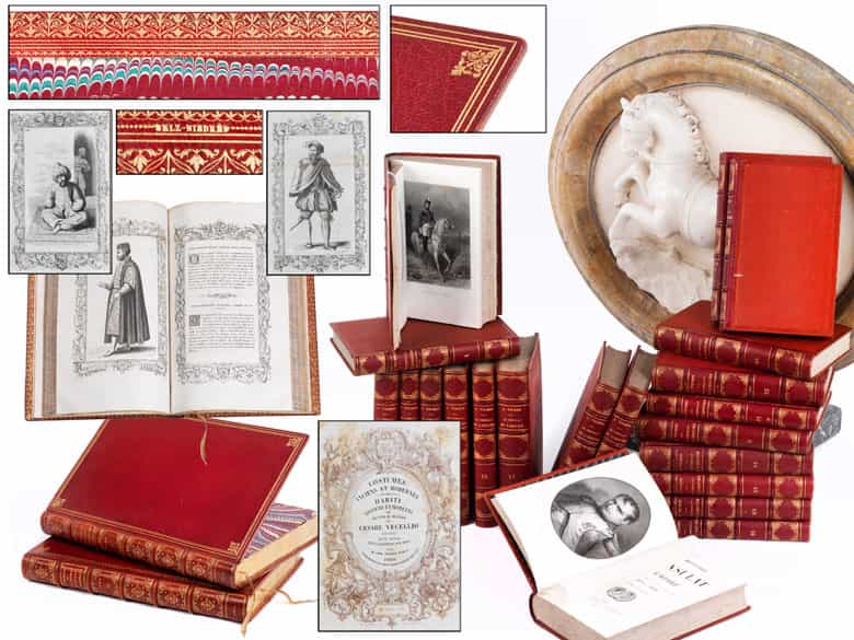 Detailabbildung: † Eine Bibliothek des 18. und 19. Jahrhunderts