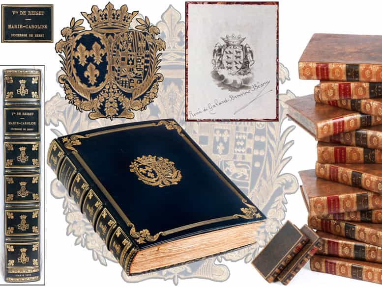 Detailabbildung: † Eine Bibliothek des 18. und 19. Jahrhunderts