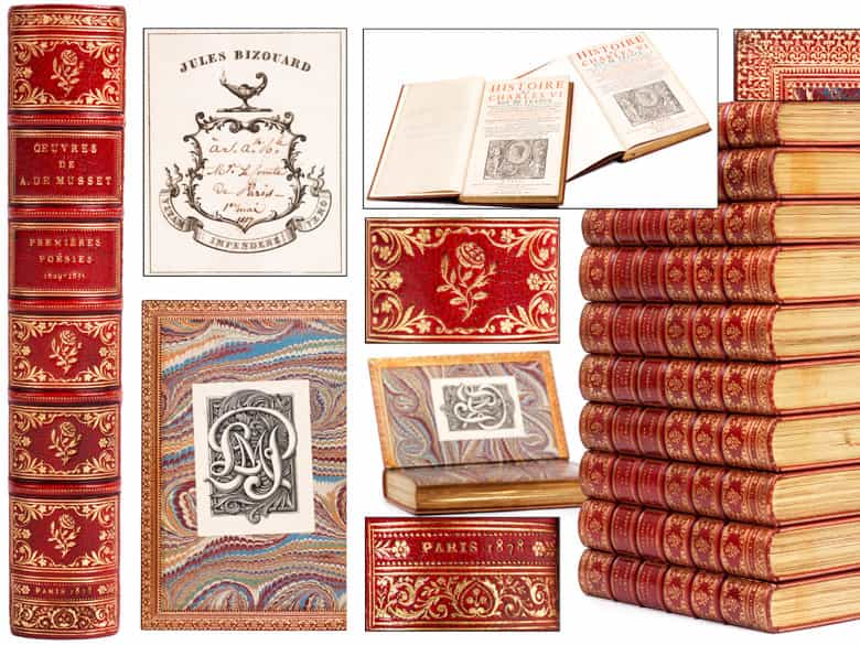 Detailabbildung: † Eine Bibliothek des 18. und 19. Jahrhunderts