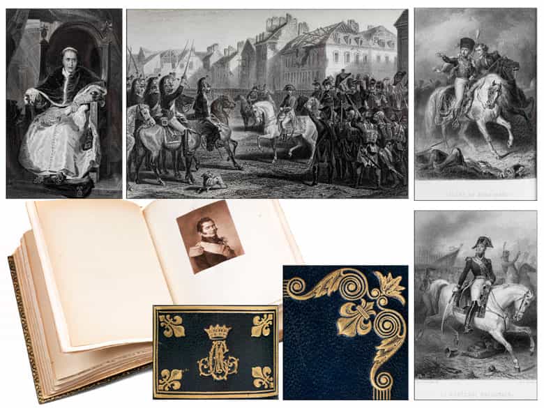 Detailabbildung: † Eine Bibliothek des 18. und 19. Jahrhunderts
