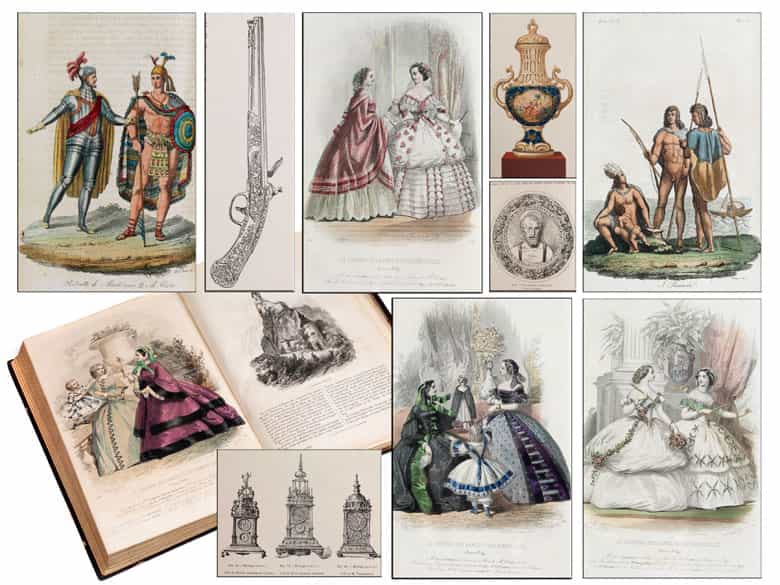 Detailabbildung: † Eine Bibliothek des 18. und 19. Jahrhunderts