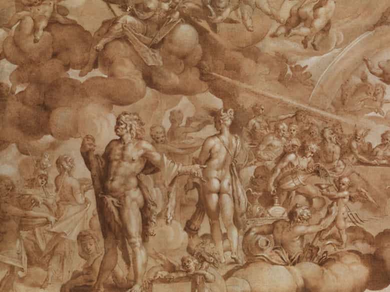Detailabbildung: Bartholomaeus Spranger, 1546 Antwerpen - 1611 Prag, zug. /Art des 