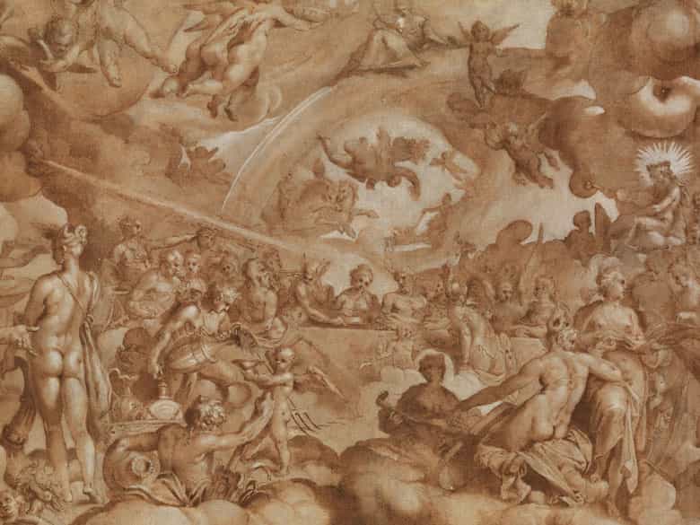 Detailabbildung: Bartholomaeus Spranger, 1546 Antwerpen - 1611 Prag, zug. /Art des 