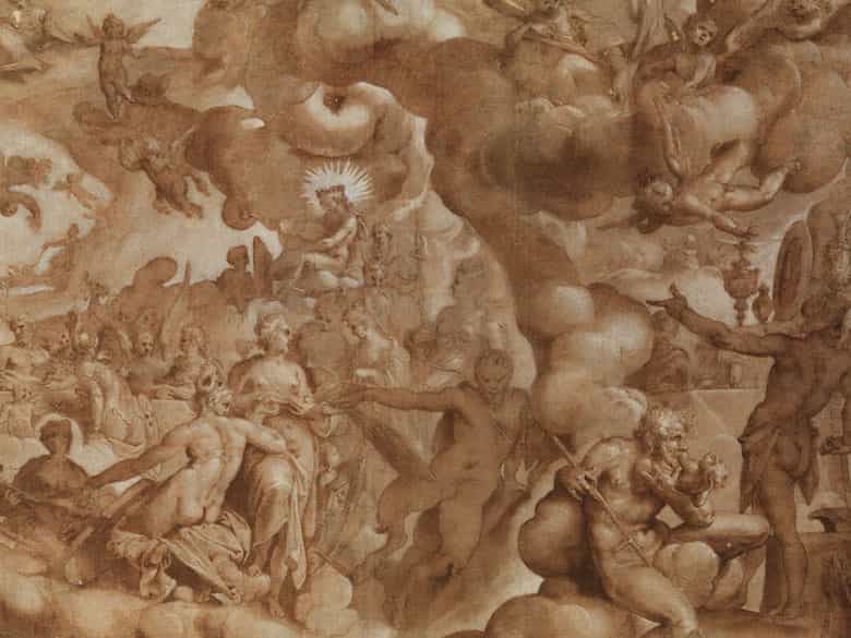 Detailabbildung: Bartholomaeus Spranger, 1546 Antwerpen - 1611 Prag, zug. /Art des 