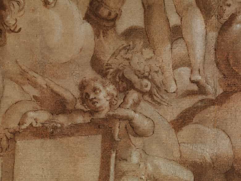 Detailabbildung: Bartholomaeus Spranger, 1546 Antwerpen - 1611 Prag, zug. /Art des 