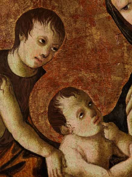 Detailabbildung: Sieneser Meister des beginnenden 15. Jahrhunderts