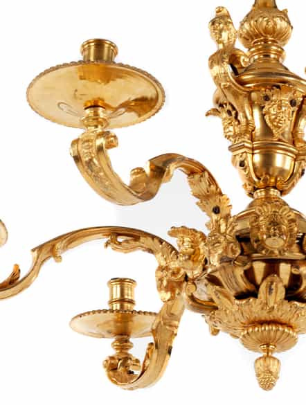 Detailabbildung:  Prunkvoller Lüster 