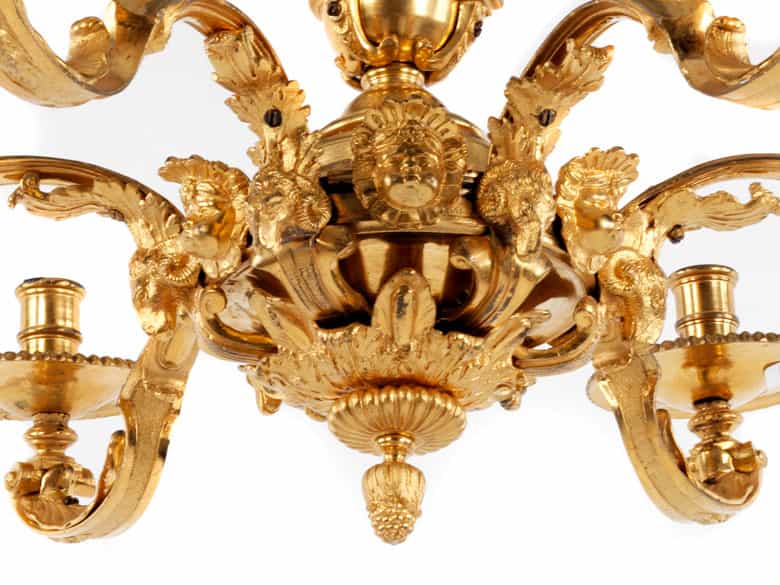 Detailabbildung:  Prunkvoller Lüster 