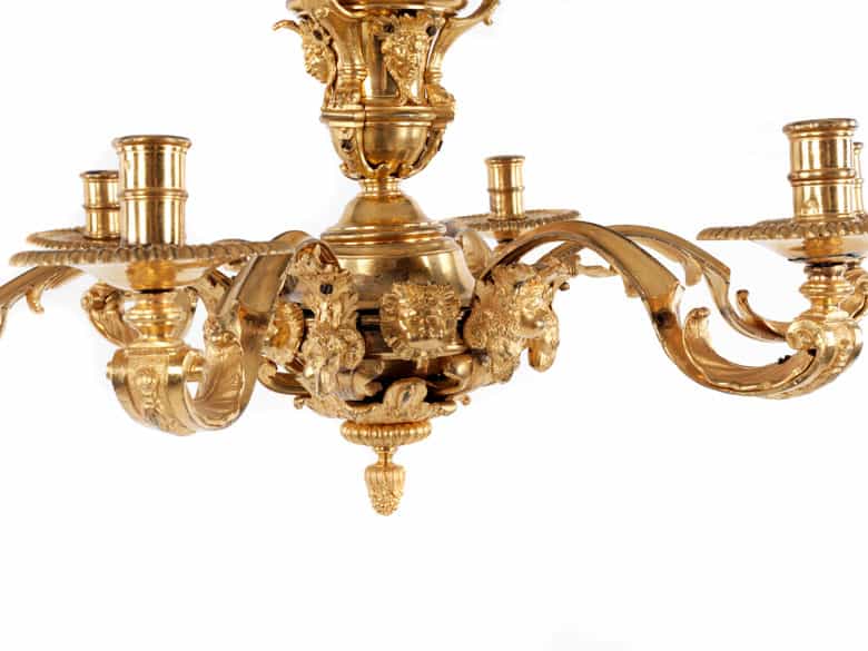 Detailabbildung:  Prunkvoller Lüster 