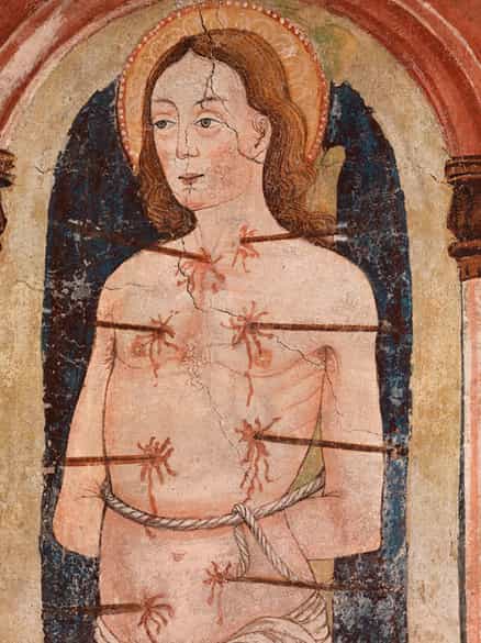 Detailabbildung:  Freskant der Frührenaissance 