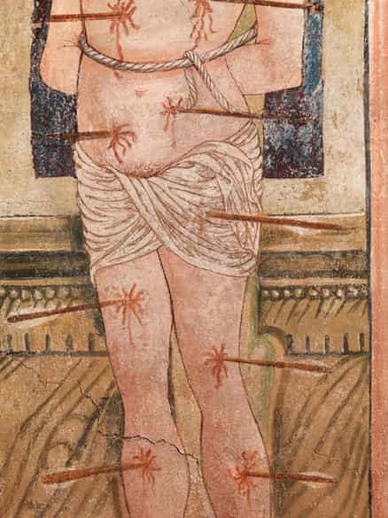 Detailabbildung:  Freskant der Frührenaissance 