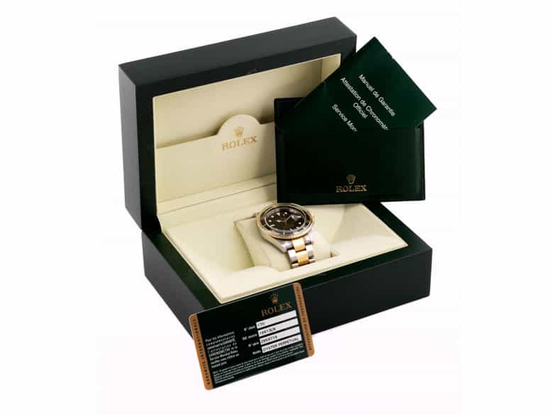 Detailabbildung:  Rolex Herrenarmbanduhr Model Oyster Perpetual, 2008