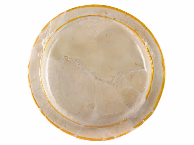 Detailabbildung: Große Majolika-Istoriato-Platteaus der Werkstatt der Fontana