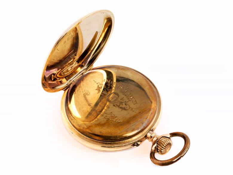 Detailabbildung:  Herrentaschenuhr