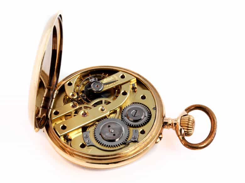 Detailabbildung:  Herrentaschenuhr