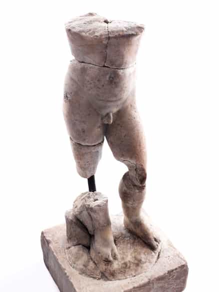 Detailabbildung:  Römischer Torso eines Erosknaben