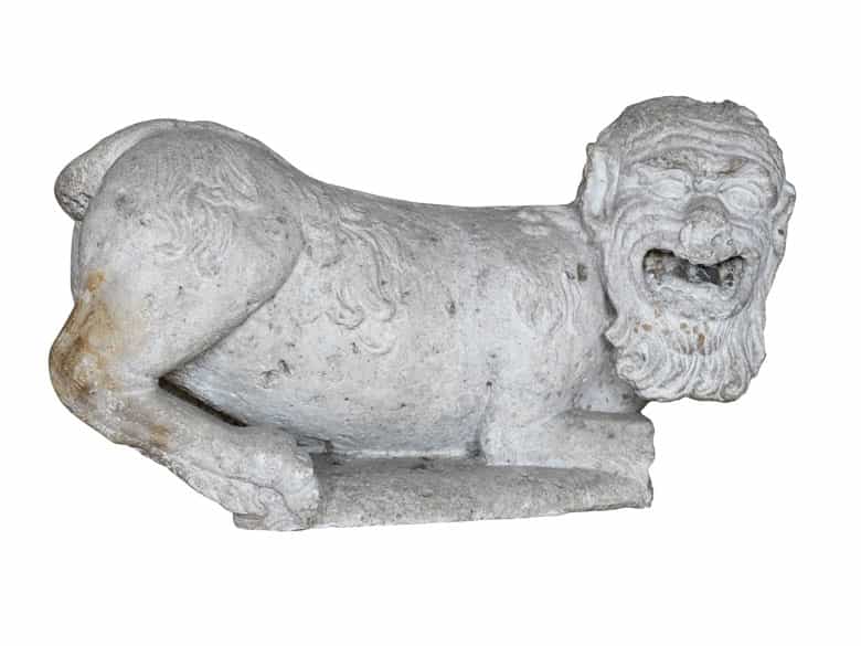 Detailabbildung: Steinlöwe