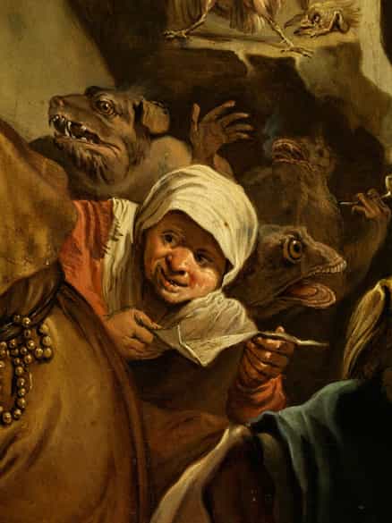 Detailabbildung:  Mattheus van Hellemont, 1623 – um 1679, zug.