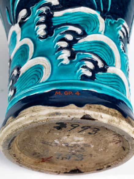 Detailabbildung: Bedeutende Fahua-Vase