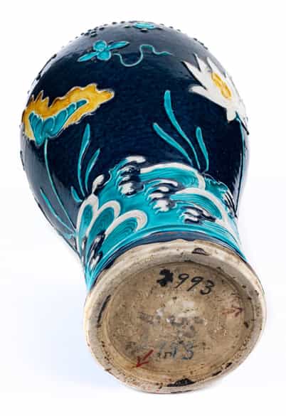 Detailabbildung: Bedeutende Fahua-Vase
